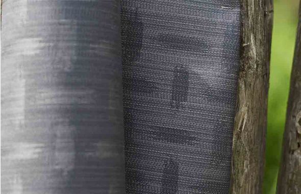 Toile De Remplacement Pour Auvent 350x250 Cm - Tissu Polyester Anthracite Imperméable, Résistant UV - Pour Cadre Existant