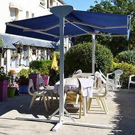 store de terrasse double pente sunny inch