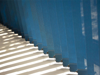 store à bande verticale 127 mm en grande largeur sunny inch
