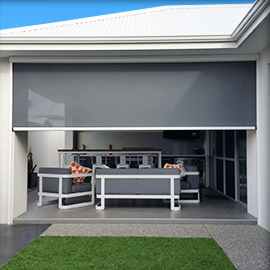 Store vertical exterieur pergola