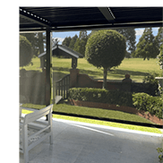 store vertical screen ZIP pour pergola sunny inch