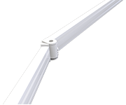 Détail des bras conçus avec une grande section du store coffre Neptune 9600