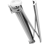 Détail du store coffre Neptune 9600 en 100 % aluminium extrudé