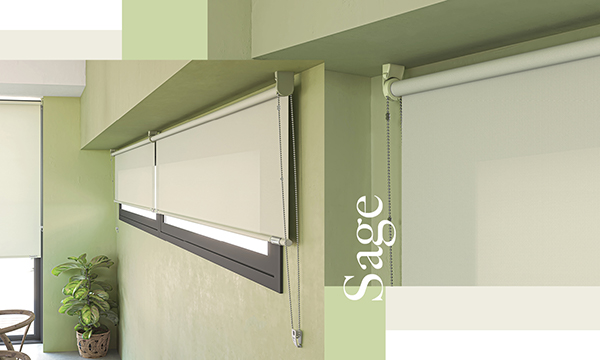 store enrouleur verte décoration intérieur vénus 610 sunny inch