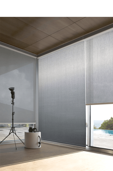 store enrouleur intérieur avec coffre décoratif Vénus 860