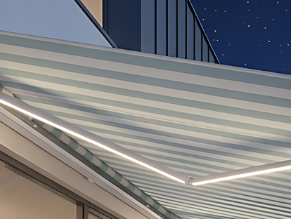 store banne led jour nuit intégré Neptune 9900