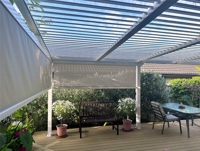 installation de store vertical facile sunny inch