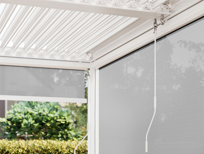 screen vertical manuel pour pergola vénus 1962 sunny inch