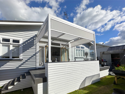 fabricant de store pergola vertical sunny inch