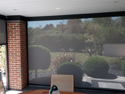 screen vertical zip manuel pour pergola vénus 1970 sunny inch
