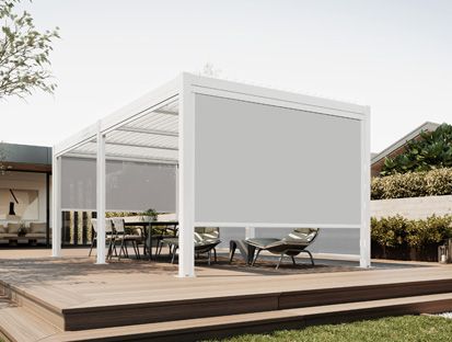fabricant de store pergola vertical sunny inch