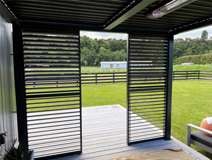 brise soleil avec lames orientable pas cher sunny inch