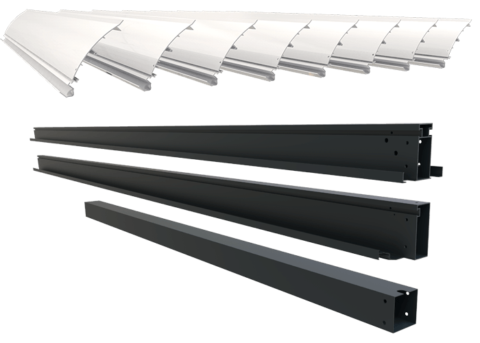 Lames orientables en aluminium pour pergola sunny inch