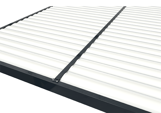 lame orientable de la pergola aluminium pluton 5720 sunny inch