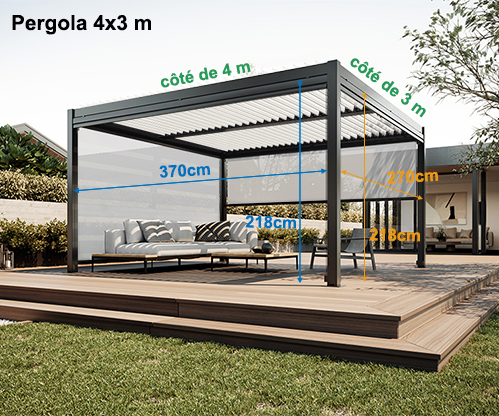 mesure pour store vertical pergola vénus 1962 sunny inch 
