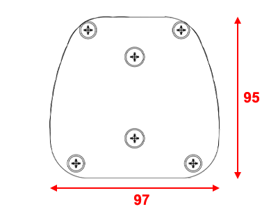 Paravent extérieur brise-vue sans fixation 1.8x3.5